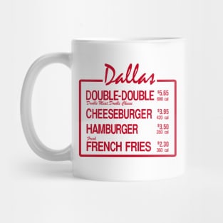 Dallas Burger Mug